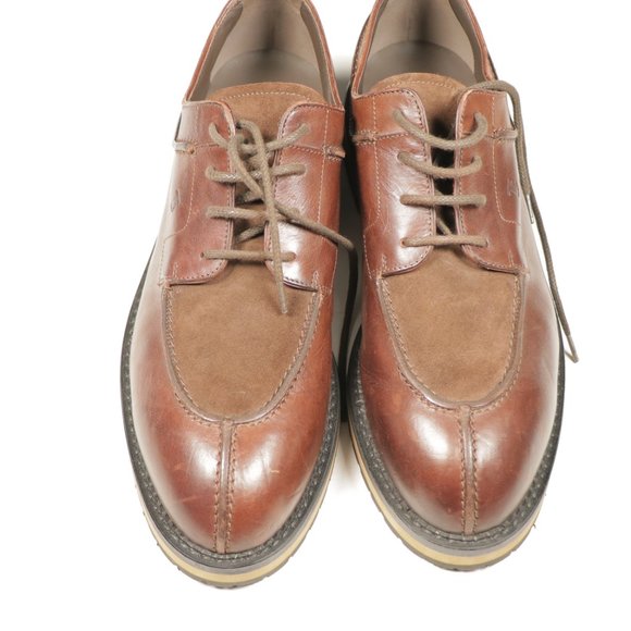 Tod's Lace up Size 11 US Brown - Picture 6 of 9